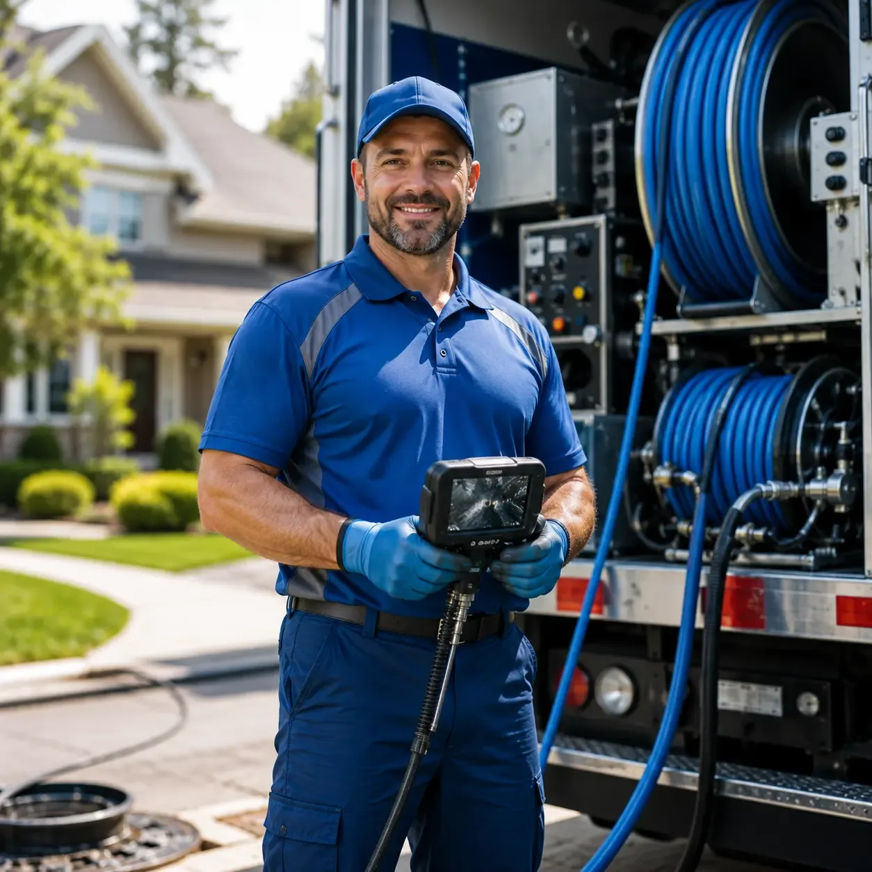 Local outdoor drain cleaning specialists in South Wilmington, IL